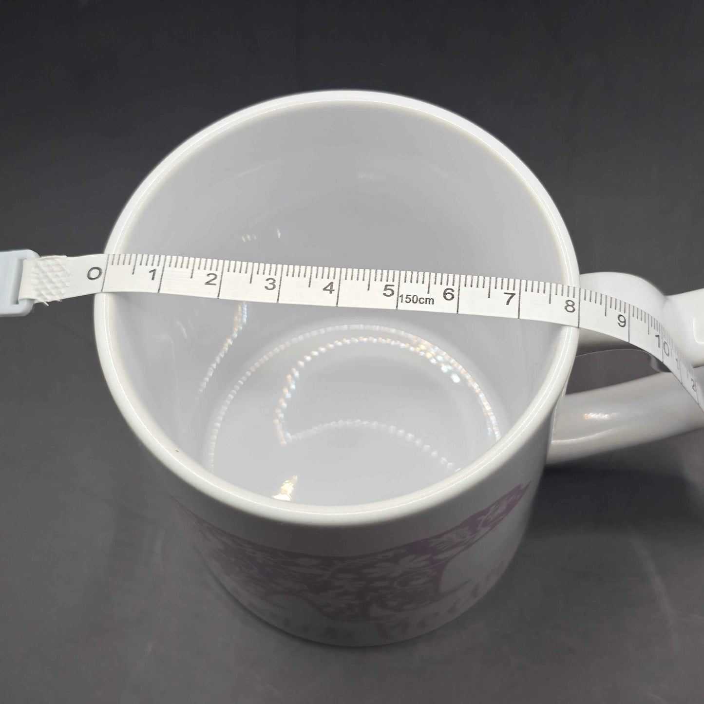 Floral Mama Bear Mug - Heart Handle Coffee Mug