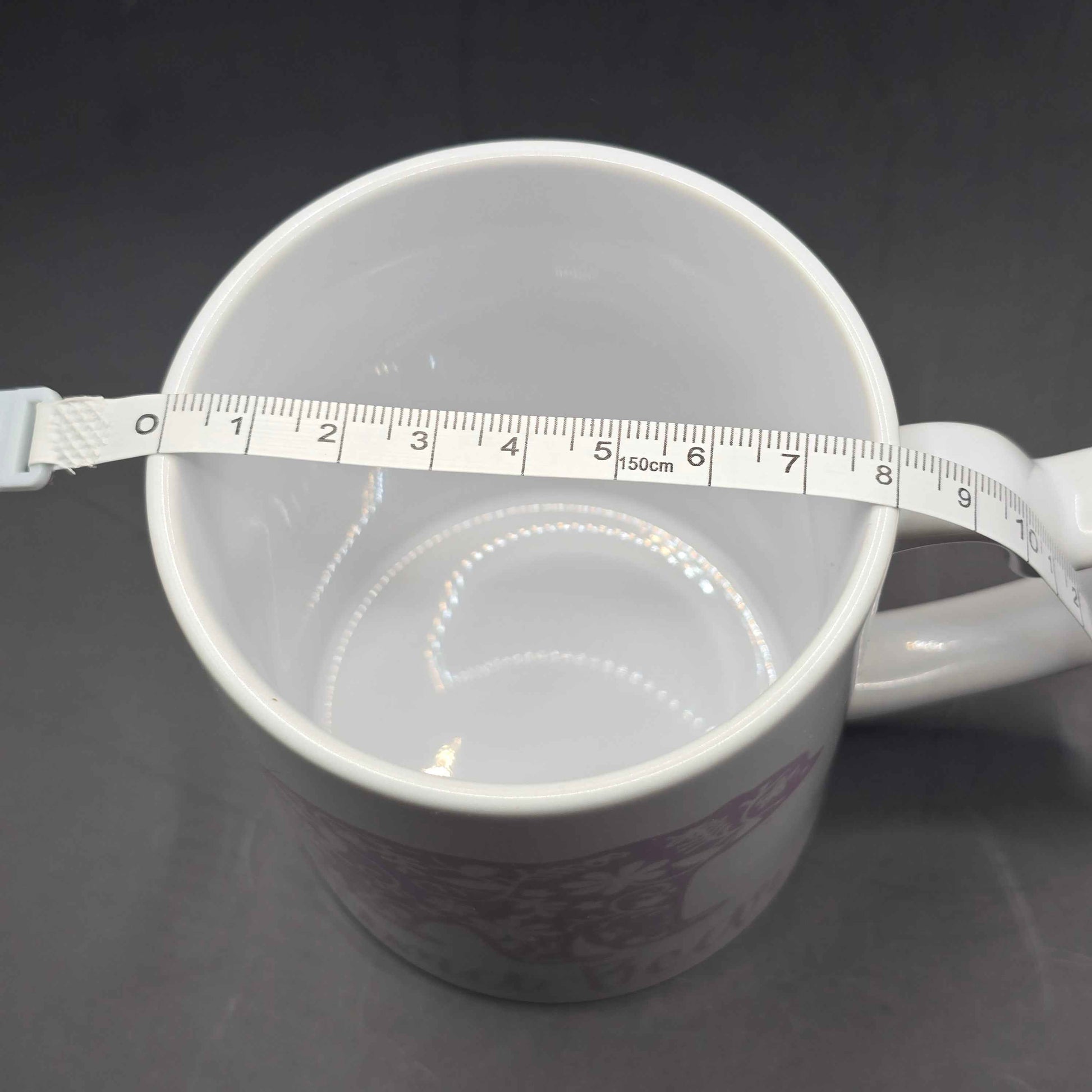 Floral Mama Bear Mug - Heart Handle Coffee Mug