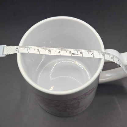 Floral Mama Bear Mug - Heart Handle Coffee Mug