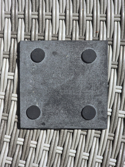 No coffee, No Workee - Sloth Slate Coaster