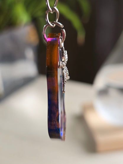Starfish Resin Keyring / Bag / Zipper Charm