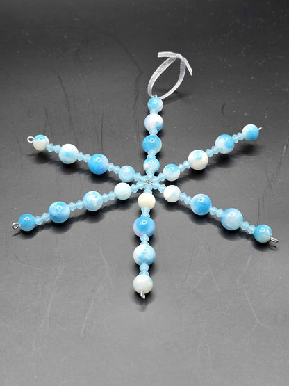 Handmade Snowflake Hanging Decorations – Wall or Tree Decoration