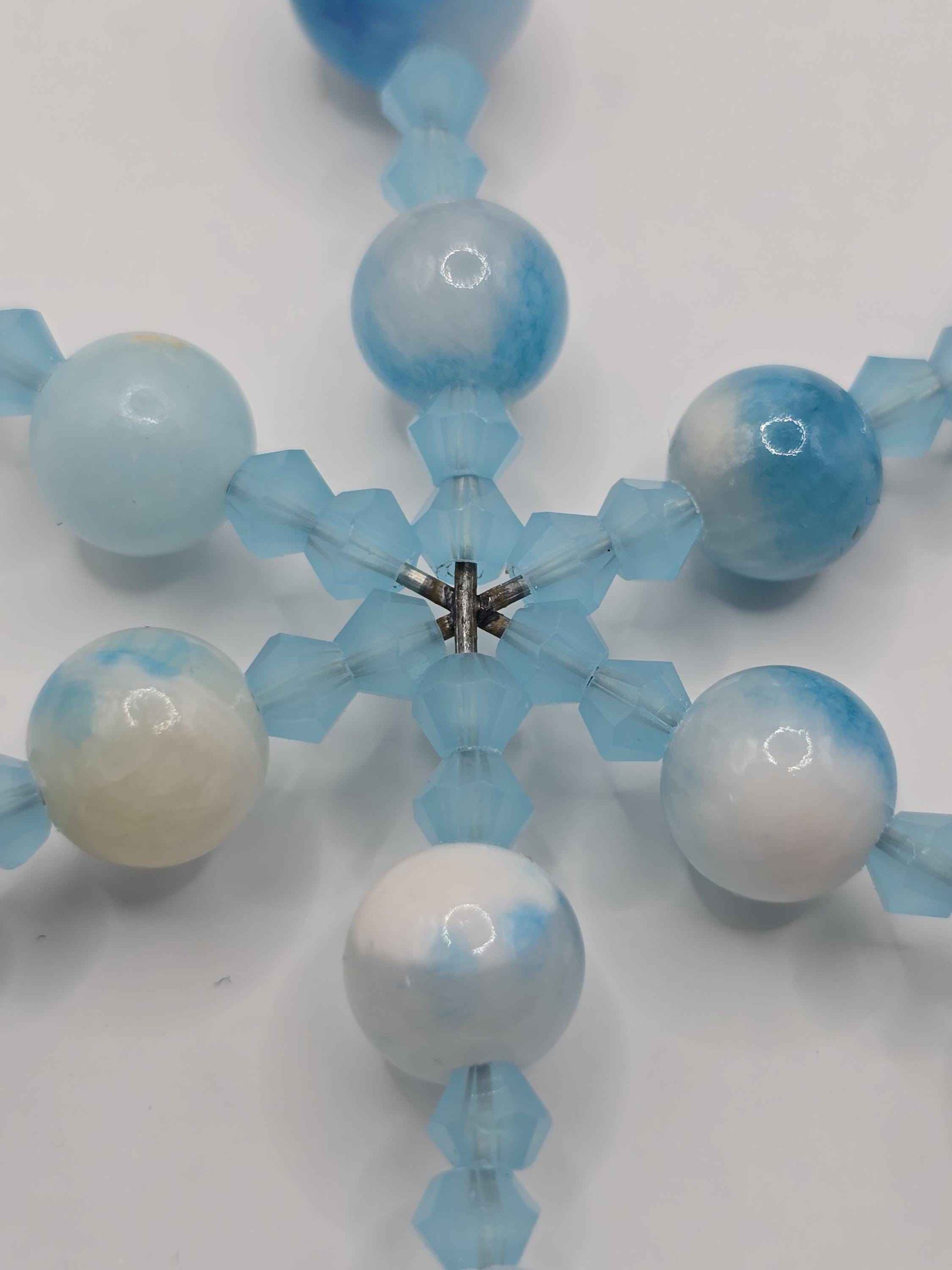 Handmade Snowflake Hanging Decorations – Wall or Tree Decoration